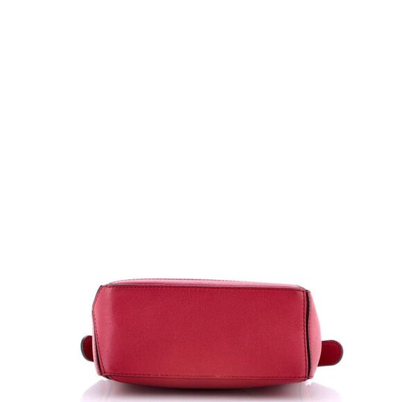 Loewe Puzzle Bag Leather Mini Red - Picture 4 of 6